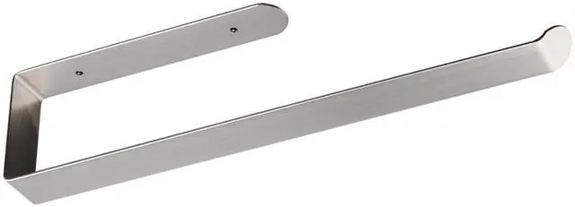 Main image of Self Adhesive Paper Towel Holder Under Cabinet Mount, 304 Stainless Steel Wall Mount Paper Towel Roll Rack for Kitchen Cabinet, Bathroom (Silver)