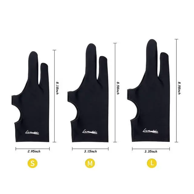 Alt view image 5 of 6 - Digital Drawing Glove 2 Pack,Artist Glove for Drawing Tablet,ipad,Sketching,Art Glove with Two Finger for Right Hand and Left Hand Smudge Guard,Small,2.95 x8.18inch