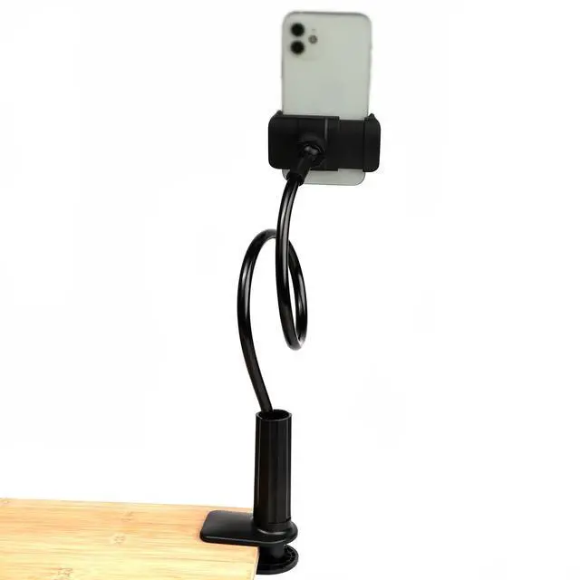 Alt view image 4 of 7 - Phone Holder Bed Gooseneck Mount Mobile Phone Holder Table Stand
