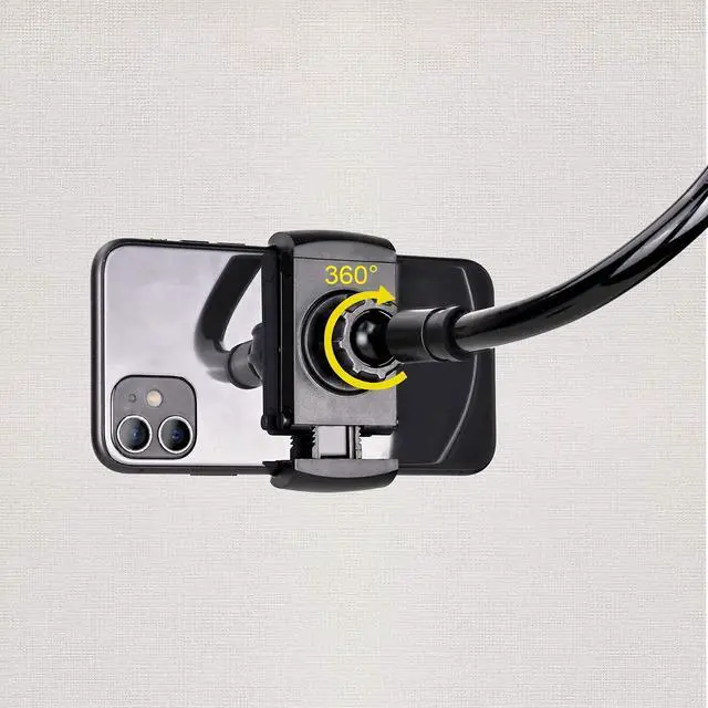 Alt view image 6 of 7 - Phone Holder Bed Gooseneck Mount Mobile Phone Holder Table Stand