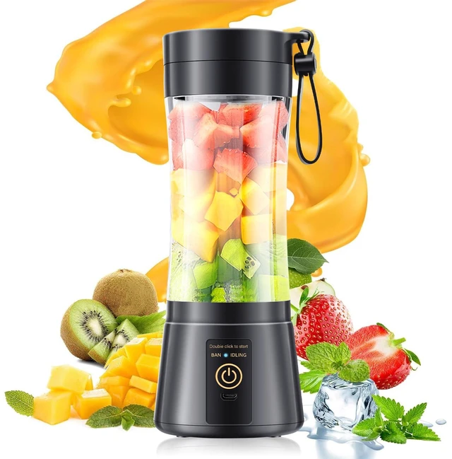 Main image of Cordless Mini Personal Portable Blender - 12oz Smoothie Blender Juice Cup