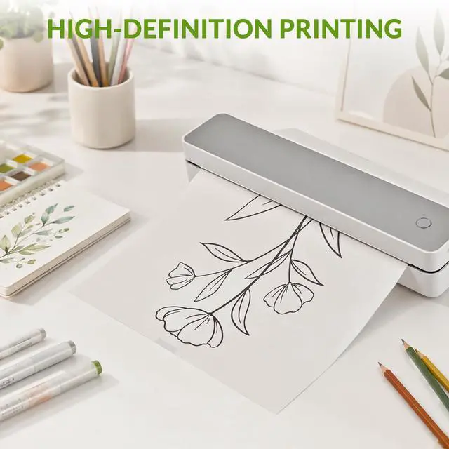 Alt view image 5 of 6 - Thermal Printer Paper 8.5 x 11 Inch Folded 100 Sheets