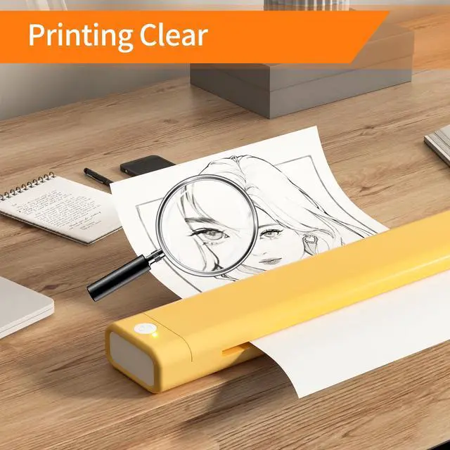 Alt view image 4 of 7 - Thermal Printer Paper 8.5 x 11, US Letter Thermal Papers, Continuous Perforated Folding Paper, Compatible with JADENS/Itari M08F Printers, 100 Sheet.