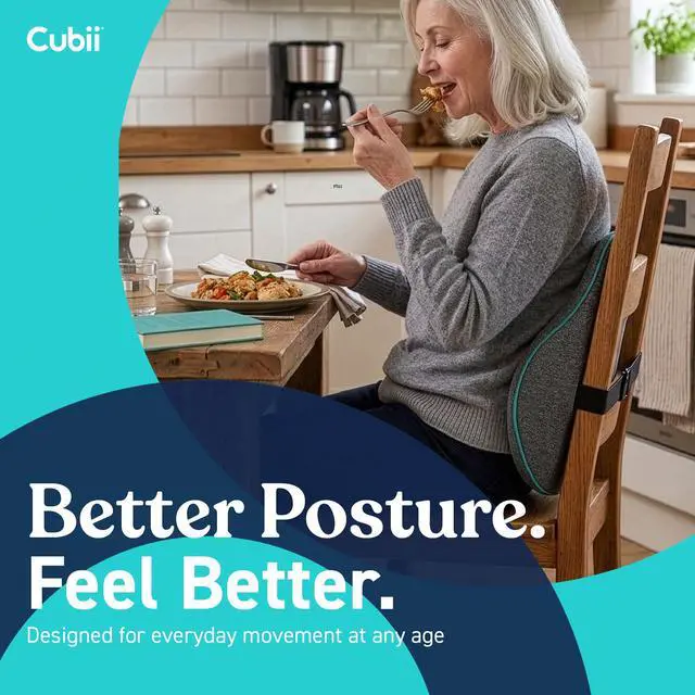 Alt view image 7 of 7 - Cushii V2 Back Support Cushion for Back and Lower Back Pain Relief Universal Fit for Desk, Office, Kitchen Chairs, Couch Cushions with Advanced Lumbar Support