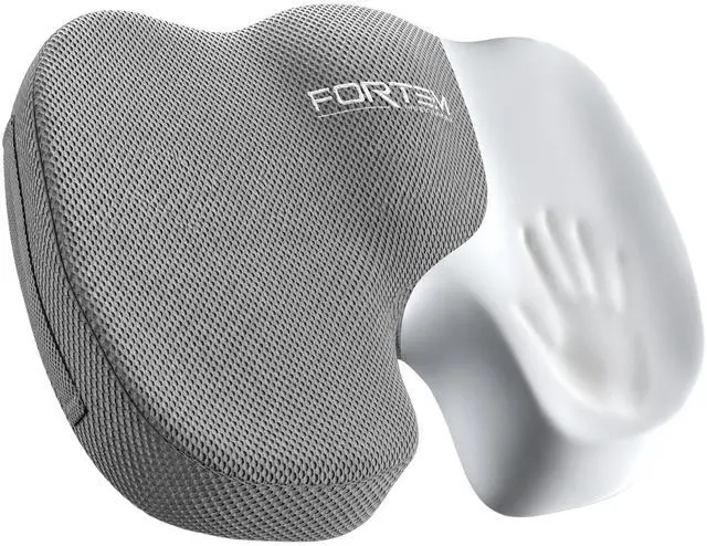 Main image of Seat Cushion, Office Chair Cushion, Memory Foam Car Seat Cushions, Sciatica Coccyx Tailbone Pain Relief, Chair Cushions for Back Support, Sitting Pad for Gaming, Washable Cover, Non Slip