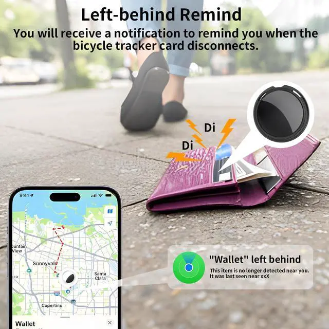 Alt view image 4 of 7 - GPS Tracker for Vehicles No Subscription Work with Find My(iOS Only) Magnetic Case Real Time Mini Item Finder Global Coverage Hidden Car Locator Tracking Device No Monthly Fee or SIM Card Required