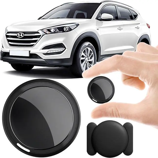 Main image of Mini GPS Tracker for Vehicles, Tracking Device for Vehicles No Subscription(iOS ONLY), Real Time Portable Real Time Magnetic GPS Tracking Device Hidden No Monthly Fee for Car, Truck, Moto (Black)