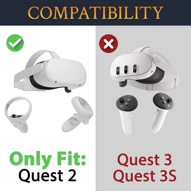 Alt view image 2 of 7 - 1Pair Hand Straps for Meta Quest 2 Controllers, Upgraded Durable & Secure Replacement VR Wrist Straps, Easy DIY Installation - White