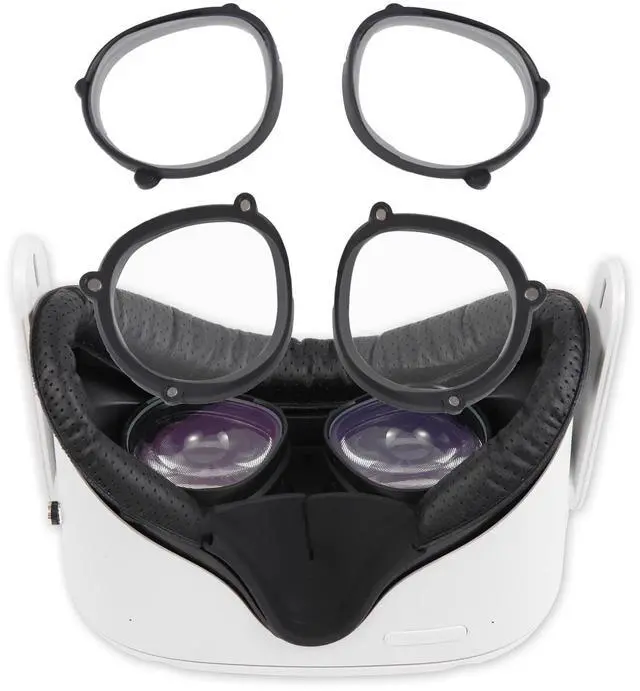 Main image of VR Anti-Blue Light Glasses for Oculus Quest 2,Customized VR Accessories with Magnetic Alloy Frame and Blue Light-Blocking Lenses,Support The Replacement of Lenses to Suit Your Myopia