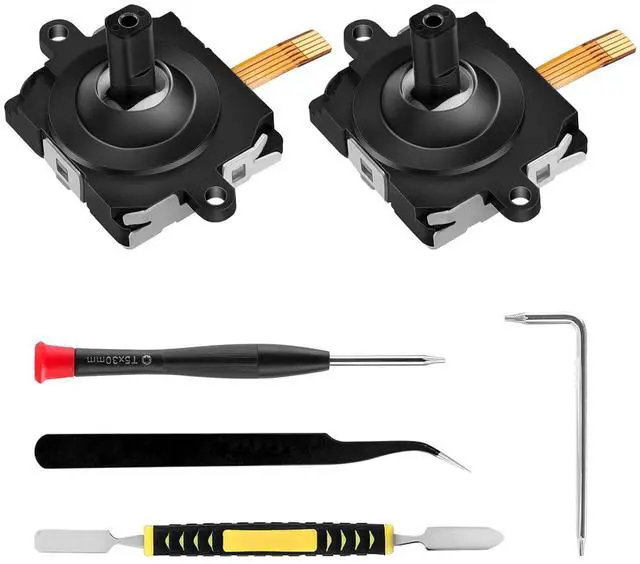 Main image of Replacement Joysticks for Oculus Quest 2 Controller,OQ2 Analog Stick Transducer Drift Repair Kit
