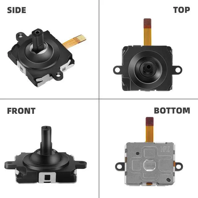 Alt view image 3 of 5 - Replacement Joysticks for Oculus Quest 2 Controller,OQ2 Analog Stick Transducer Drift Repair Kit