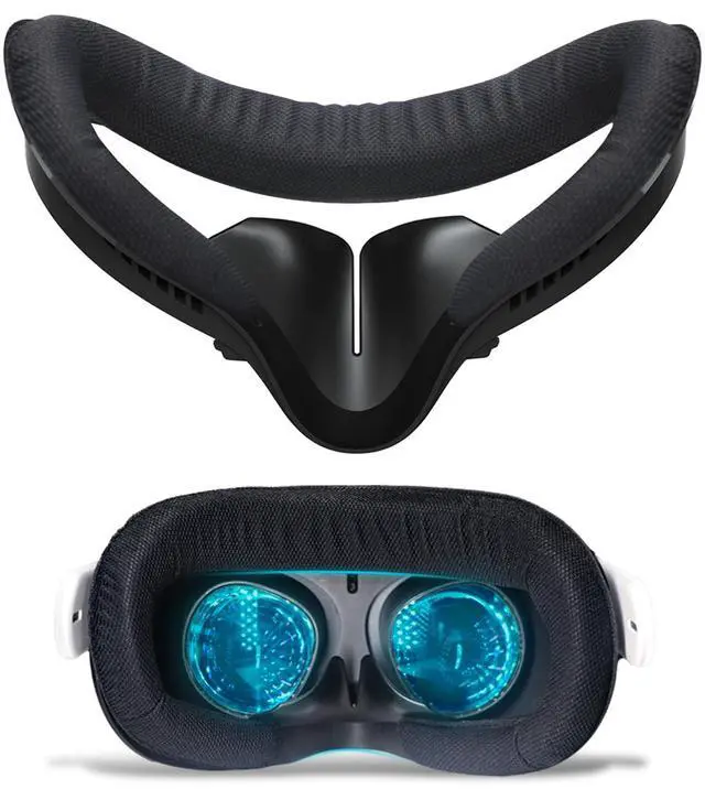 Main image of Compatible with Oculus Quest 2 Face Bracket Replacement,VR Breathable Foam Face Pad Protective for Meta Quest 2,Comfortable Face Cover Cushion VR Accessories