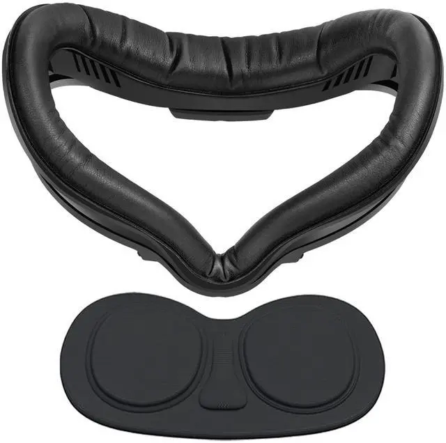 Main image of Face Cover Pad & Lens Cover Compatible with Oculus/Meta Quest 2 Accessories (Black)