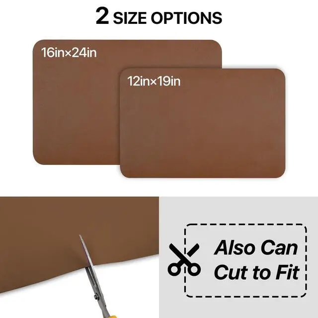 Alt view image 6 of 7 - Dish Drying Mat for Kitchen Counter, Coffee Mat with Non-slip Rubber Backed, Hide Stain Absorbent for Kitchen Counter, Fit Under Coffee Maker, Dish Rack,12"x19",Brown