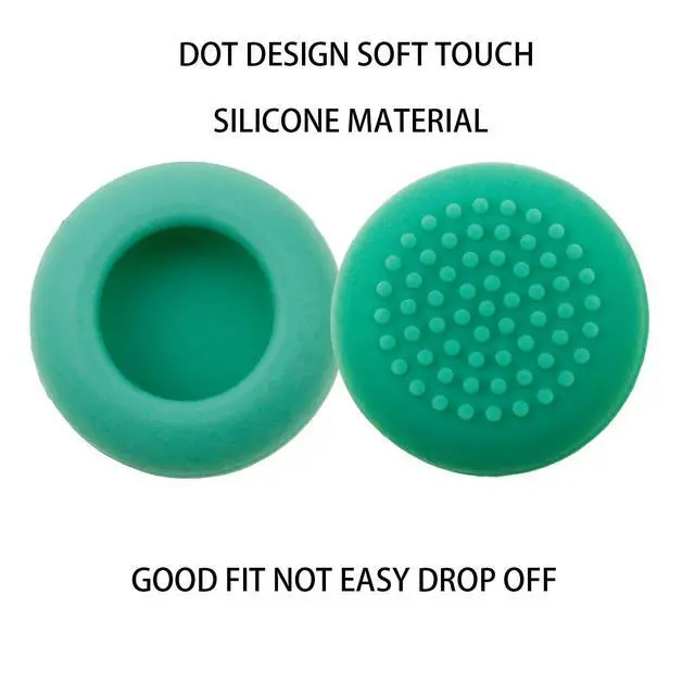 Alt view image 4 of 5 - 24pcs Silicone Thumbstick Thumb Joystick Grip Stick Cap Cover for Meta Oculus Quest 3 2 1 Controller Handle Rocker Caps (Multi-Color)