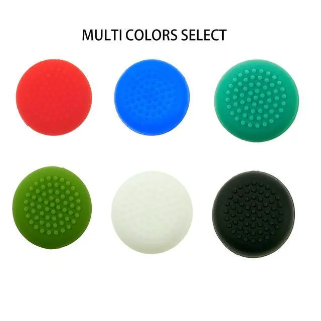 Alt view image 5 of 5 - 24pcs Silicone Thumbstick Thumb Joystick Grip Stick Cap Cover for Meta Oculus Quest 3 2 1 Controller Handle Rocker Caps (Multi-Color)