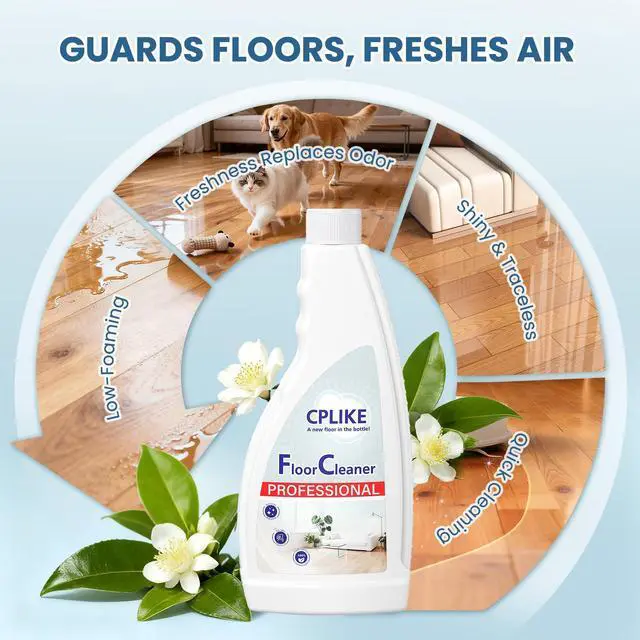 Alt view image 7 of 7 - Floor Cleaning Solution for Roborock QV 35A, Qrevo S5V, Q7 M5, Q10 S5, Saros 10, Saros 20, CurvX, F25, and All Robot Vacuums with Mopping, Tea Tree Scent, Residue & Streak Free