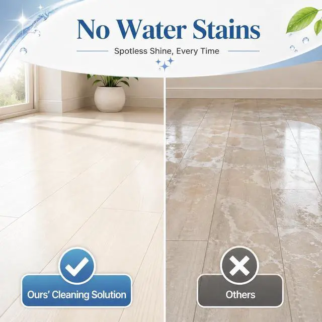 Alt view image 7 of 7 - Floor Cleaning Solution Compatible with Roborock Cleaning Solution, Residue & Streak Free, Suitable for All Robot Vacuum Cleaners and Wireless Wet Dry Dual-Use Vacuum Cleaners (Original flavor)