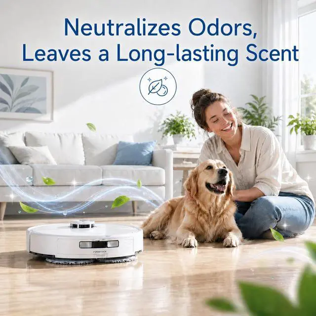 Alt view image 4 of 7 - Floor Cleaning Solution Compatible with Roborock Cleaning Solution, Residue & Streak Free, Suitable for All Robot Vacuum Cleaners and Wireless Wet Dry Dual-Use Vacuum Cleaners (Original flavor)