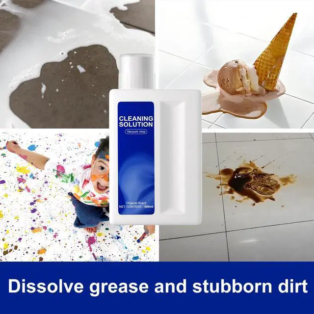 Alt view image 5 of 6 - Floor Cleaning Solution Original Scent Compatible with Dreame Cleaning Solution, Residue & Streak Free, Suitable for All Robot Vacuum Cleaners and Wireless Wet Dry Dual-Use Vacuum Cleaners