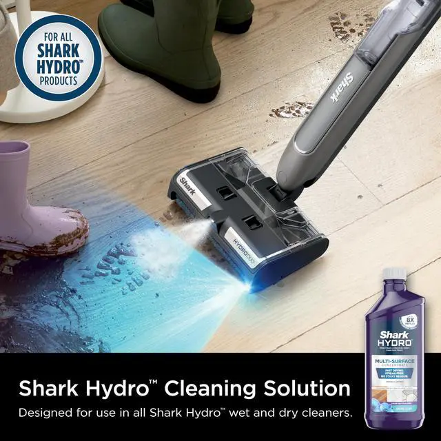 Alt view image 4 of 7 - Hydro Multi-Surface Concentrate with Odor Neutralizing Technology, Formulated for Use in All Shark Hydro Wet & Dry Cleaners, Use on Sealed Hardwood, Tile, Laminate, & Stone, 16oz, WWCM16