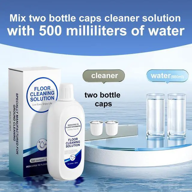 Alt view image 3 of 7 - Floor Cleaning Solution Original Flavor Scent Compatible with Tineco Cleaning Solution, Residue & Streak Free, Suitable for All Robot Vacuum Cleaners and Wireless Wet Dry Dual-Use Vacuum Cleaners