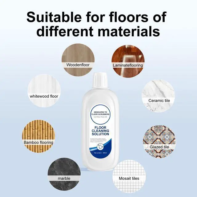 Alt view image 5 of 7 - Floor Cleaning Solution Original Flavor Scent Compatible with Tineco Cleaning Solution, Residue & Streak Free, Suitable for All Robot Vacuum Cleaners and Wireless Wet Dry Dual-Use Vacuum Cleaners