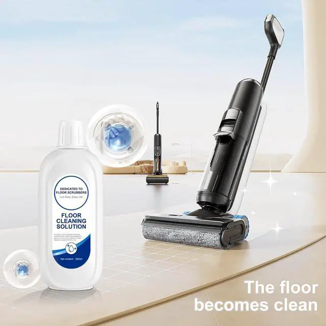 Alt view image 6 of 7 - Floor Cleaning Solution Original Flavor Scent Compatible with Tineco Cleaning Solution, Residue & Streak Free, Suitable for All Robot Vacuum Cleaners and Wireless Wet Dry Dual-Use Vacuum Cleaners