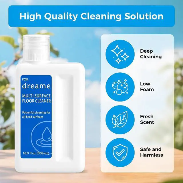 Alt view image 3 of 7 - Floor Cleaning Solution for Dreame Aero/G10/H12/H13/H14/H15 Wet Dry Vacuum