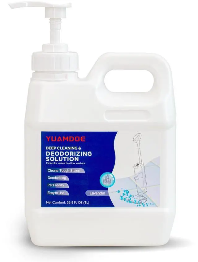 Main image of Deep Cleaning & Deodorizing Solution, 33.8FL OZ/1L, Designed for Tineco, Compatible with Floor One Series & Floor Series (EXCEPT S5 Steam/S7 Steam/FLOOR 5 Steam), Lavender Fragrance