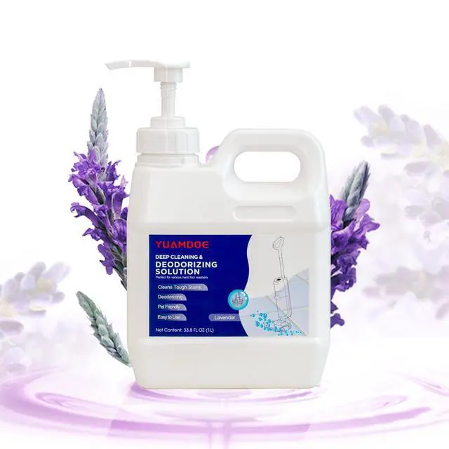 Alt view image 7 of 7 - Deep Cleaning & Deodorizing Solution, 33.8FL OZ/1L, Designed for Tineco, Compatible with Floor One Series & Floor Series (EXCEPT S5 Steam/S7 Steam/FLOOR 5 Steam), Lavender Fragrance