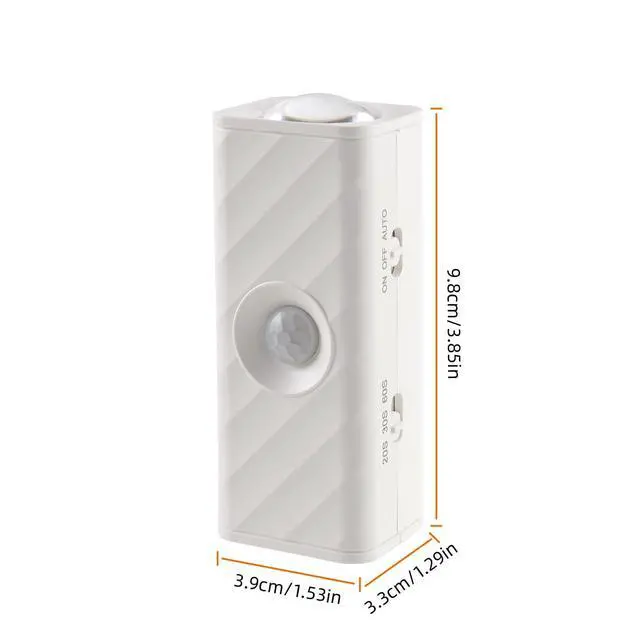 Alt view image 4 of 6 - RGB Motion Sensor Night Light, Magnetic Rechargeable Wall Light with 10 Colors, Up Down Ambient Sconce, Stepless Dimming, 3 Timers, Wireless Stick-On LED for Bedroom, Gaming Room, Closet, Stairs