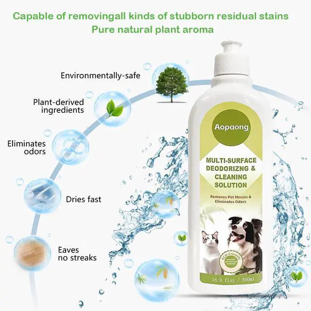 Alt view image 4 of 7 - Floor Cleaning Solution for Robot Vacuum & Mop, Fresh Scent