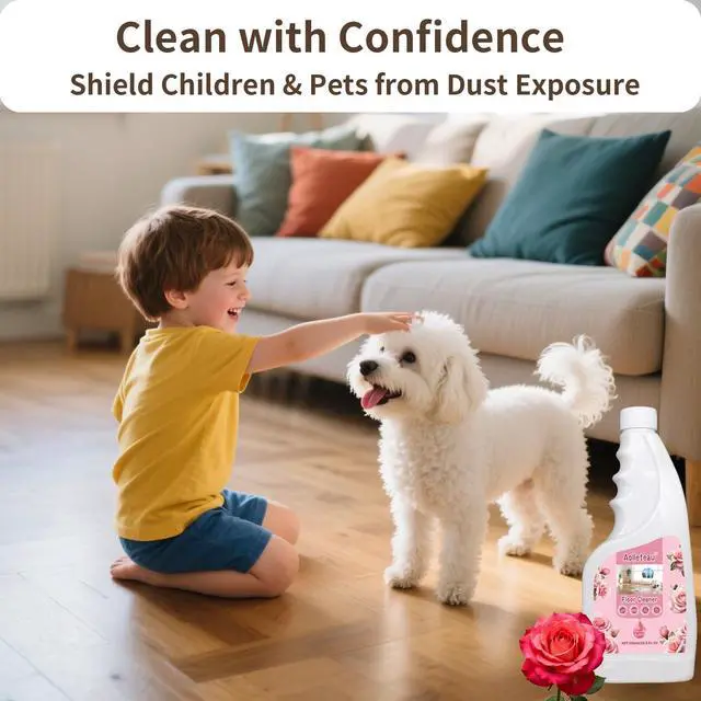 Alt view image 2 of 7 - Robot Mop Cleaning Solution Concentrate Compatible with Robot Mops, Wet Dry Vacuums for Roborock, Tineco, Dreame, Narwal, Shark, Bissell Mops, 16.9 FL.oz, Dilution Ratio 1:200, Rose Scent