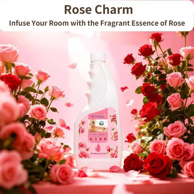 Alt view image 7 of 7 - Robot Mop Cleaning Solution Concentrate Compatible with Robot Mops, Wet Dry Vacuums for Roborock, Tineco, Dreame, Narwal, Shark, Bissell Mops, 16.9 FL.oz, Dilution Ratio 1:200, Rose Scent