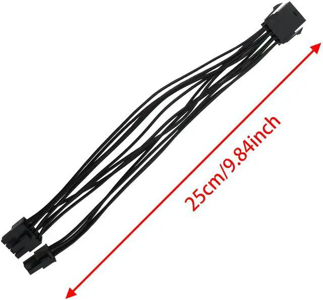 Alt view image 4 of 5 - 1PCS 8 Pin to 4 Pin CPU Power Adapter