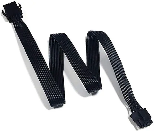 Main image of ATX CPU 8 Pin Power Extension Cable CPU 8 Pin Female to 8(4+4) Pin Male EPS-12V Extension Cable for Motherboard 25 Inches