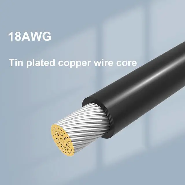 Alt view image 5 of 7 - PSU 8-Pin Male to CPU 8 Pin (4+4 Removable) Plug EPS-12V Motherboard Power Adapter Cable for MSI MAG A850GL A750GL & MPG A850G A1000G Modular Power Supplies, Sheathed Cable - 65 cm