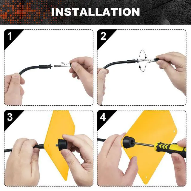 Alt view image 3 of 6 - Helping Hands Soldering Station, Soldering Kit, Third Hand Soldering Tool 4 Flexible Arms Helping Hands for Electronic Repair Soldering Jewelry Crafts-Yellow
