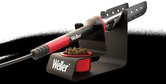 Alt view image 5 of 7 - Soldering Iron Holder with Dry Tip Cleaner - WLACCH1