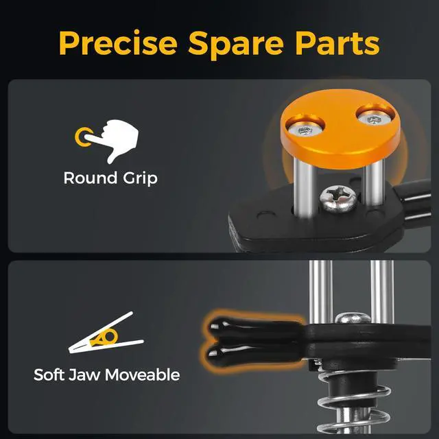 Alt view image 3 of 4 - Magnetic Helping Hands Clamp Metal Adjustable Third Hand Stand