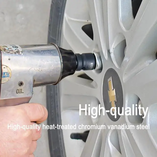Alt view image 7 of 7 - 6 Piece Impact Socket Adapter and Reducer Set