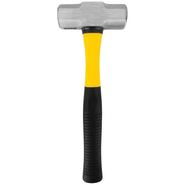 Alt view image 3 of 6 - 1935 2lb Fiberglass Handle Sledge Hammer , Black