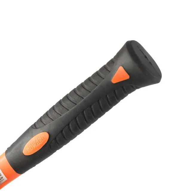 Alt view image 3 of 4 - Rubber Mallet Hammer 16 oz - Durable Eco-friendly Rubber Hammer Head for Camping, Flooring, Tent Stakes, Woodworking, Soft Blow Tasks without Damage - Ergonomic Grip Handle