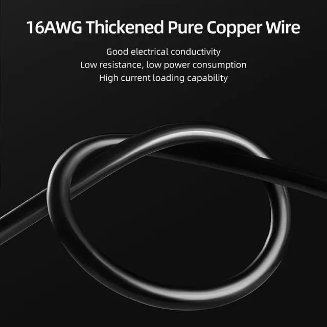 Alt view image 4 of 4 - 0.8FT DC Pigtail Cable 5.5mmx2.1mm Female 12V/24V Barrel Connector Maintenance Power Cord 16AWG for CCTV Security Camera LED Strip Solar Panel 3pcs