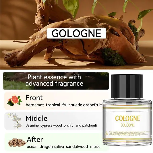 Alt view image 2 of 5 - Smart Car Air Freshener Refill, 50ml Aromatherapy essential oil, Made of Natural Plant Extracts (Cologne)