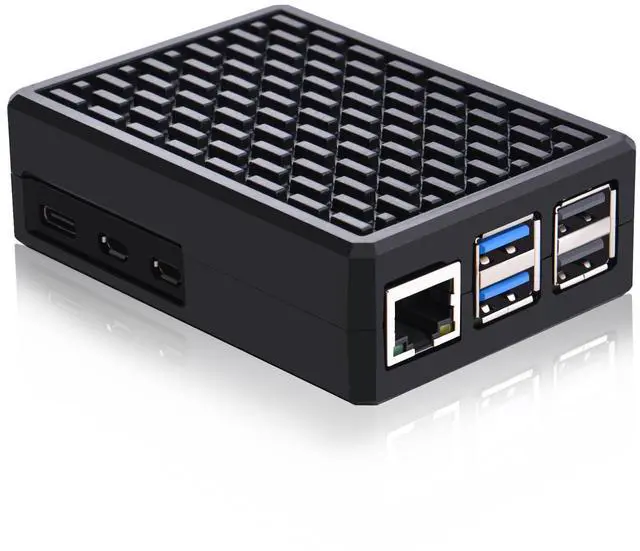 Main image of Aluminum Case for Raspberry Pi 5, Armor Case with Cooling Column and Thermal Pads for Raspberry Pi 5 2GB/4GB/8GB/16GB