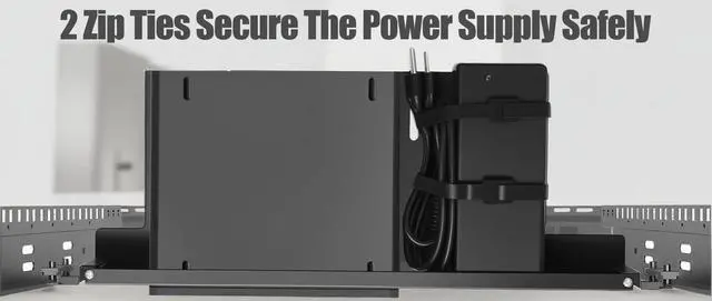 Alt view image 7 of 7 - Mini Pc Rack Mount Compatible with Lenovo ThinkCentre 1U Hinged ServerRack Shelf with Hand-Twist Screws High-Strength Steel Lenovo Mini PC-Rack Mount for 19-inch Cabinet