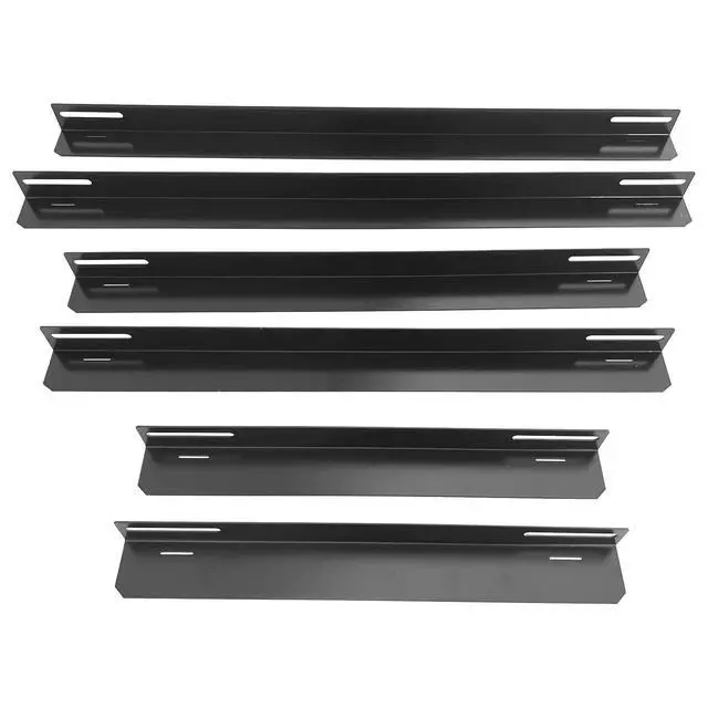 Alt view image 3 of 5 - 22in Server Rack Rail Shelf Rail,L-Shape Pair, Heavy Steel