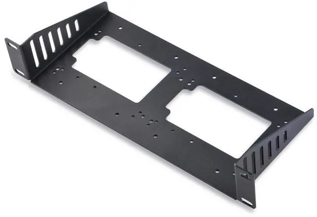 Main image of 10 inch 1U SBC Rack Shelf, Supports Raspberry Pi/Jetson Nano/RockPi 5B/Dev Board and 2.5 Inch HDD/SSD, for DeskPi RackMate T1/T0/T2/T0 Plus/T1 Plus/TL1 Server Cabinet and 10 inch Server Rack